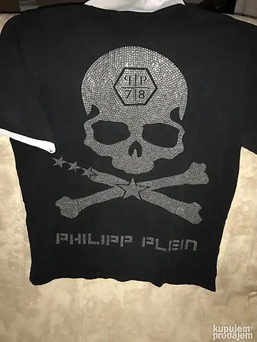 tnf majice: Philip Plein majica M
100% cotton
Ramena 46cm, duzina 70cm
Odlicna — 2