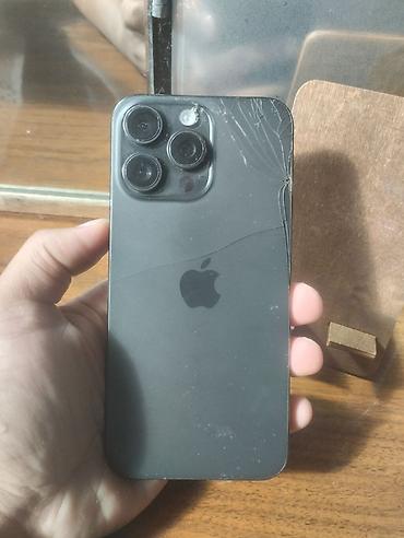 Apple iPhone: IPhone 15 Pro Max, Б/у, 256 ГБ, Графит, Зарядное устройство — 8
