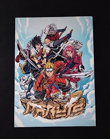 papag sekli: Naruto temalı poster - Mövzu: Naruto anime/manga seriyasının — 1