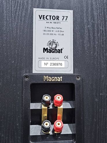 Zvučnici i stereo sistemi: Magnat Vector 77 – par podnih Hi‑Fi zvučnika - Trostazni bass‑reflex — 6