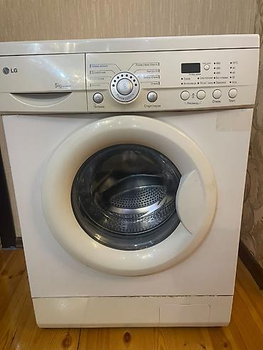 lg kondisioner: Paltaryuyan maşın LG, 5 kq, İşlənmiş, Avtomat, Qurutmasız — 7