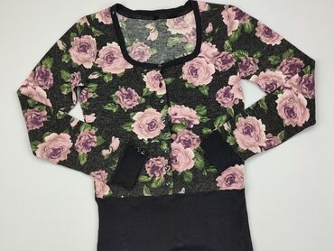 zielone bluzki w kwiaty: Bluzka Damska, S, stan - Dobry