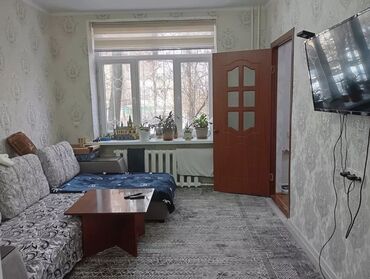 квартиры в бишкеке в районе политеха: 2 комнаты, 48 м², Хрущевка, 1 этаж