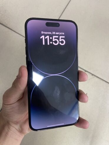 новые телефоны айфон: IPhone 14 Pro, 256 ГБ, Deep Purple, 88 %