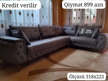 kredit mebel: Künc divan, Yeni, Açılan, Bazalı, Şəhərdaxili pulsuz çatdırılma