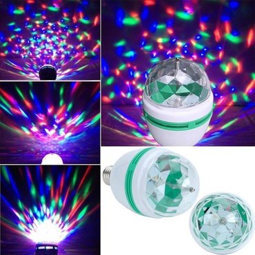 namestaj m: Rotaciona RGB Led Disko Sijalica E27 Idealna sijalica za vase zurke