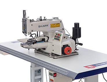 Другое оборудование для швейных цехов: Пуговичная машина SHUNFA SF 1377/TY Промышленная пуговичная машина — 5