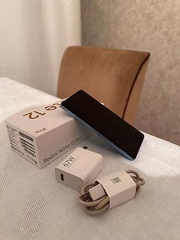 note 12: Redmi Note 12 Pro, 256 GB, rəng - Göy, Barmaq izi — 4