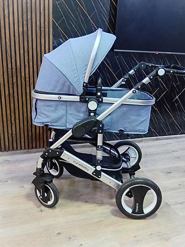 Модульные коляски: Uşaq arabası – Cynebaby, mavi rəng Xüsusiyyətlər: - 2-si 1-də sistem — 1