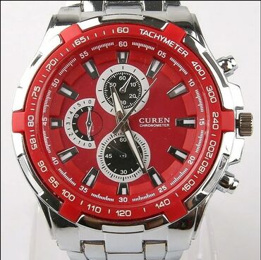 Ručni satovi: Elegantni masivani muški satovi sa podesivom metalnom narukvicom — 2