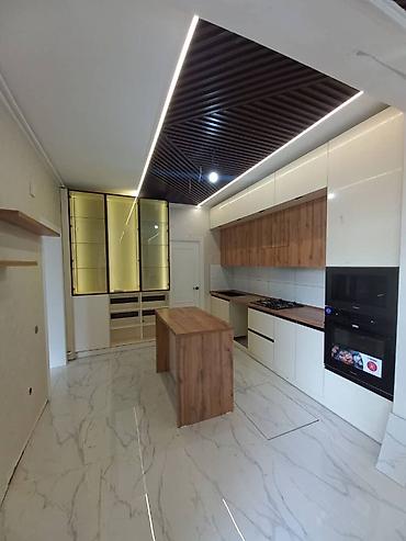 Кухонные гарнитуры: Кухонный гарнитур, Новый, цвет - Серый, МДФ, Бесплатная доставка — 7