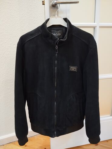 женские стеганные куртки: Qara rəngli kişi gödəkçəsi – Dudo Fashion - Stil: Bombər tipli