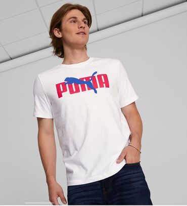 купить мужские футболки баталы: Футболка puma оригинал 
Размер М