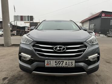 hyundai центр: Hyundai Santa Fe: 2017 г., 2.4 л, Автомат, Бензин, Кроссовер