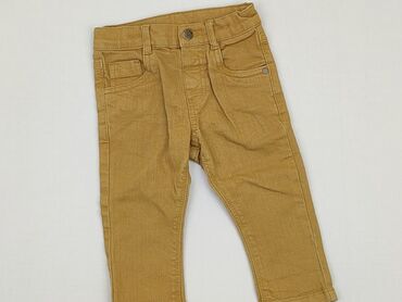 Jeansy: Spodnie jeansowe, C&A, 9-12 m, stan - Bardzo dobry