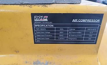 бочки 100: Компрессор ROLF Air Compressor (Germany Technology) Тип: поршневой — 2