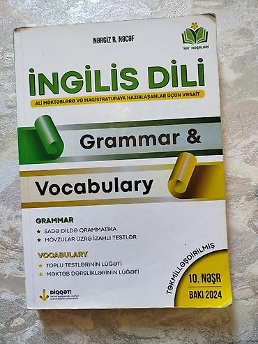 İngilis dili Testlər 11-ci sinif, Anar İsayev, DİM, 1-ci hissə, 2024 il