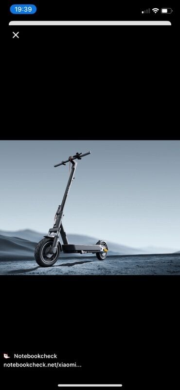 Yeni Elektrik samokat 10", > 1000 Vt, 16 - 25 km/s