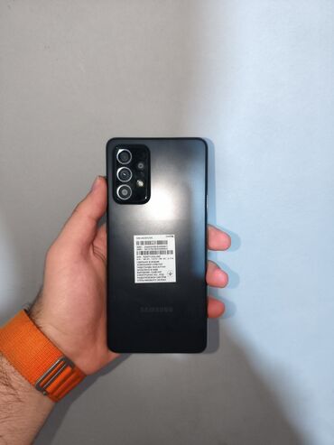 Samsung: Samsung Galaxy A52, 256 GB, rəng - Qara, İki sim kartlı