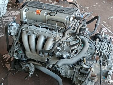 Двигатели, моторы и ГБЦ: Бензиновый мотор Honda 2005 г., 2.4 л, Б/у, Аналог, Япония