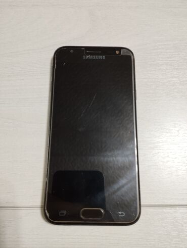 Samsung Galaxy J3 2017, Б/у, 16 ГБ, цвет - Черный, 2 SIM