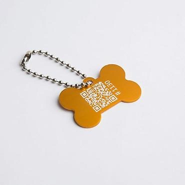 трекер для животных: Адресники нового поколения для кошек и собак с qr-кодом Размер: 3,8 × — 2