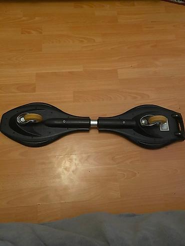 İdman və istirahət: Kamyuflyaj naxışlı dalğa skeyt (caster board) - İki hissəli gövdə — 2