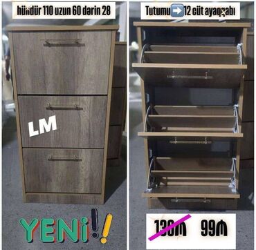 шкаф купе: Yeni, Ayaqqabı dolabı