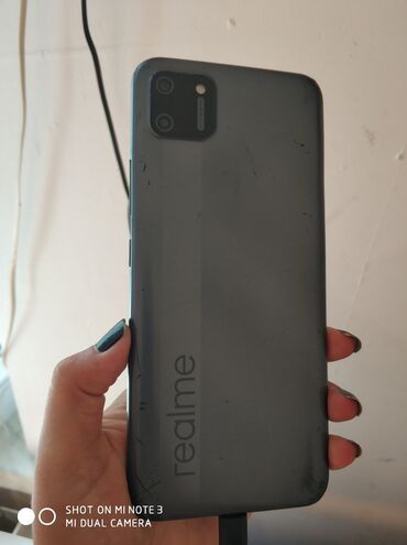 samsun es10: Samsung Galaxy A22, 32 GB, rəng - Qara, Barmaq izi, İki sim kartlı
