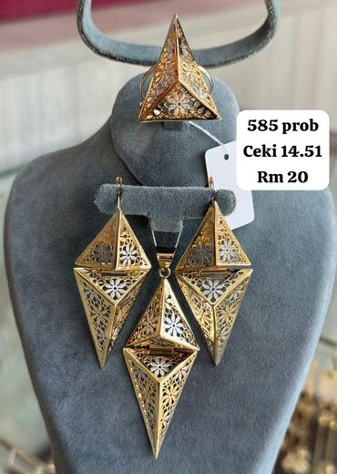 Sırğalar: Sırğa, Sarı qızıl — 4