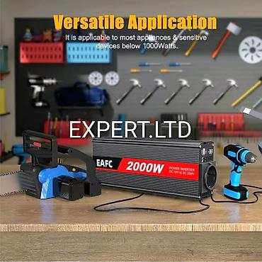 İnverterlər: Yeni Inverter, 1500-3000 Vt, 12 - 220 volt, Rayonlara çatdırılma, Ünvandan götürmə, Ödənişli çatdırılma — 6