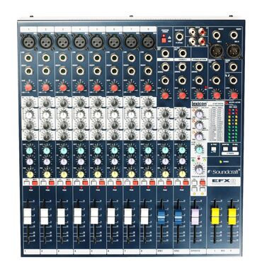 звуковая карта lexicon omega: Soundcraft EFX8 — профессиональный 8-канальный аналоговый микшер с