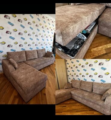 pulsuz mebel: Угловой диван, С подъемным механизмом