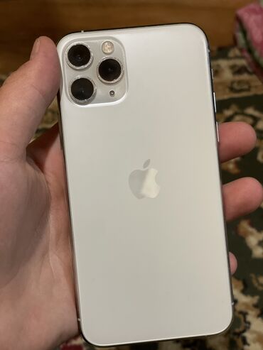 iphone 11 pro 256 бишкек: IPhone 11 Pro, Колдонулган, 256 ГБ, Ак