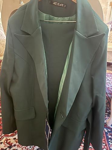 arqanza parça: AS-KAR Collection qadın pencəyi - Rəng: tünd yaşıl - Model: tək — 1