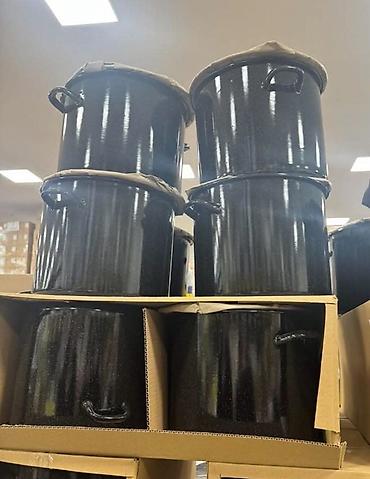 komplet serpi cena: Emajlirani lonac – 18 l, sa poklopcem - Veliki kapacitet 18 litara — 1