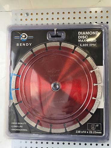 meduza disk: Bendy Diamond Disc – 9" - Material: almaz kəsici disk - Maksimal — 1