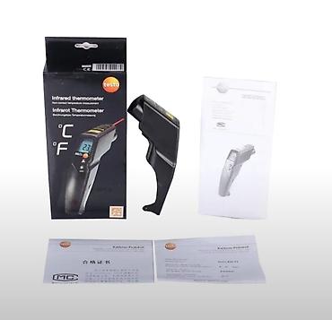 Измерительные приборы: Infraqırmızı termometr Model: TESTO 830-T1 Təmassız temperatur ölçən — 4