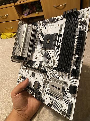 Комплектующие для ПК: Материнская плата для ПК, Новый, ASRock, AM4, Micro-ATX — 2
