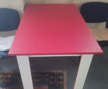 кухонный стол и стулья: Новый, Квадратный стол