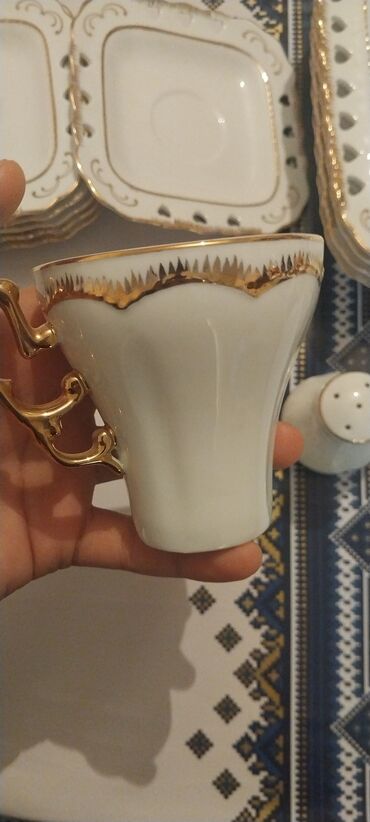 Nahar dəstləri və servizlər: Nahar dəsti, rəng - Ağ, Farfor — 3