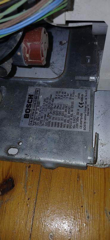 evde sam yandirmaq: Bosch divar tipli qaz kombisi Model: BOSCH ZWA 24-1 APM (etiketdə: B1 — 6
