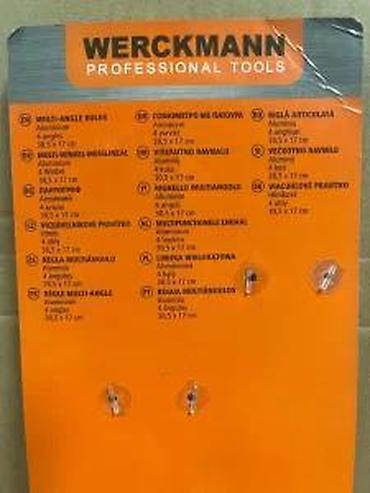 Ostali merni alati: Werckmann Professional Tools – multifunkcionalni šablon/lenjir za više — 9
