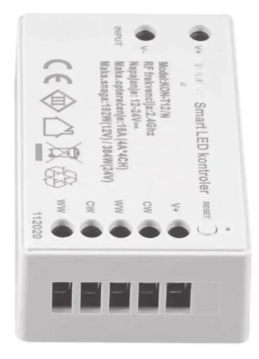 resetke za frizider: Model: Wi-Fi smart LED kontroler CCT 192W KON-T12/N 💡 Osnovne