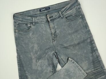 jeansy z zamkiem na nogawkach: Zara, Jeansy damskie, rozmiar XL