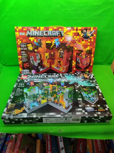 прогулочные коляски для детей инвалидов: Конструктор Майнкрафт база с персонажами в ассортименте🌟 Комплектация