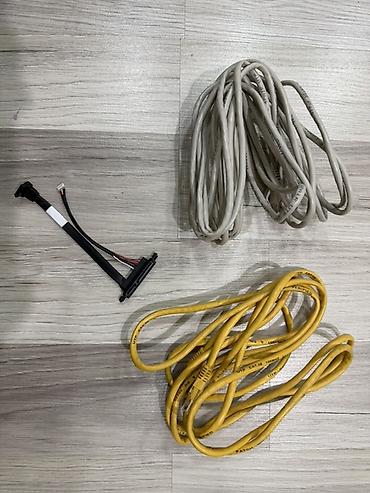 Şəbəkə ve SATA kabelləri 3 kabel birlikdə satılır: 12 AZN • Sarı