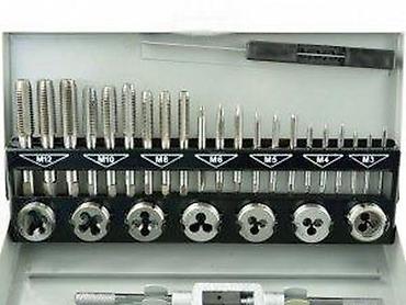 Setovi ručnog alata: Set navojnih nareznica i ureznica GEKO, 32 dela (M3–M12) Komplet za — 15