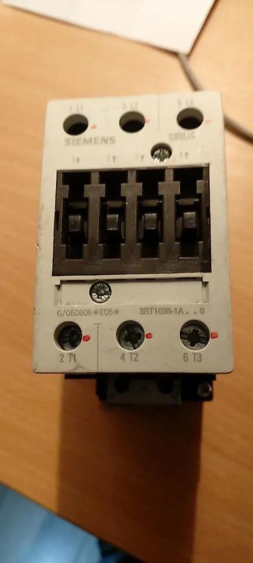 Ostali elektro materijali: SIEMENS KONTAKTOR 3RT1035-1A 110VAC | SIEMENS kontaktor 3RT1035-1A — 1