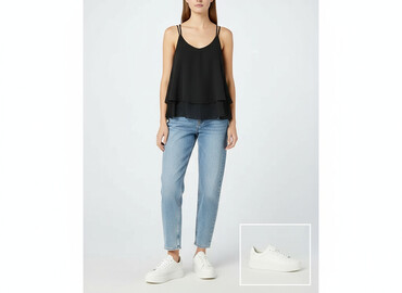 bluzy z cyrkoniami: Women`s top, size S